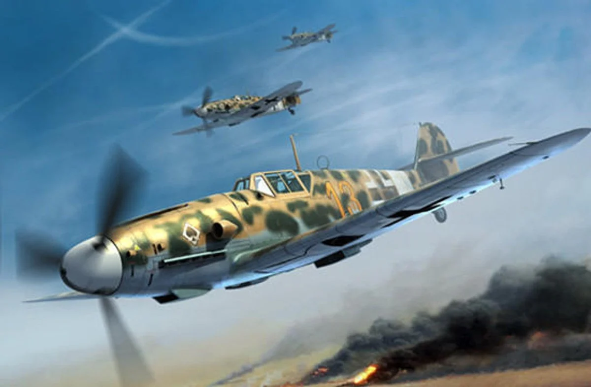 Trumpeter 1/32 Trumpeter Messerschmitt Bf109G2/Trop German Fighter