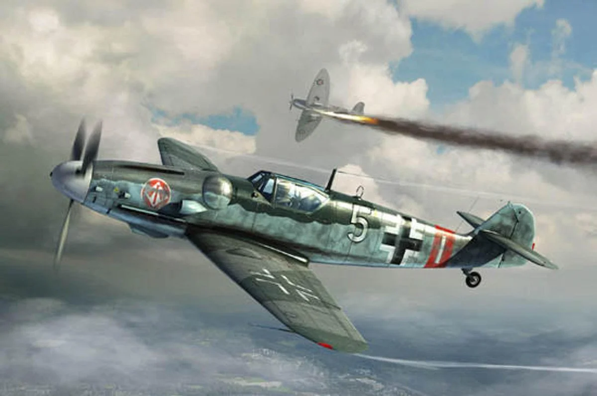 Trumpeter 1/32 Trumpeter Messerschmitt Bf109G6 German Fighter Late Version