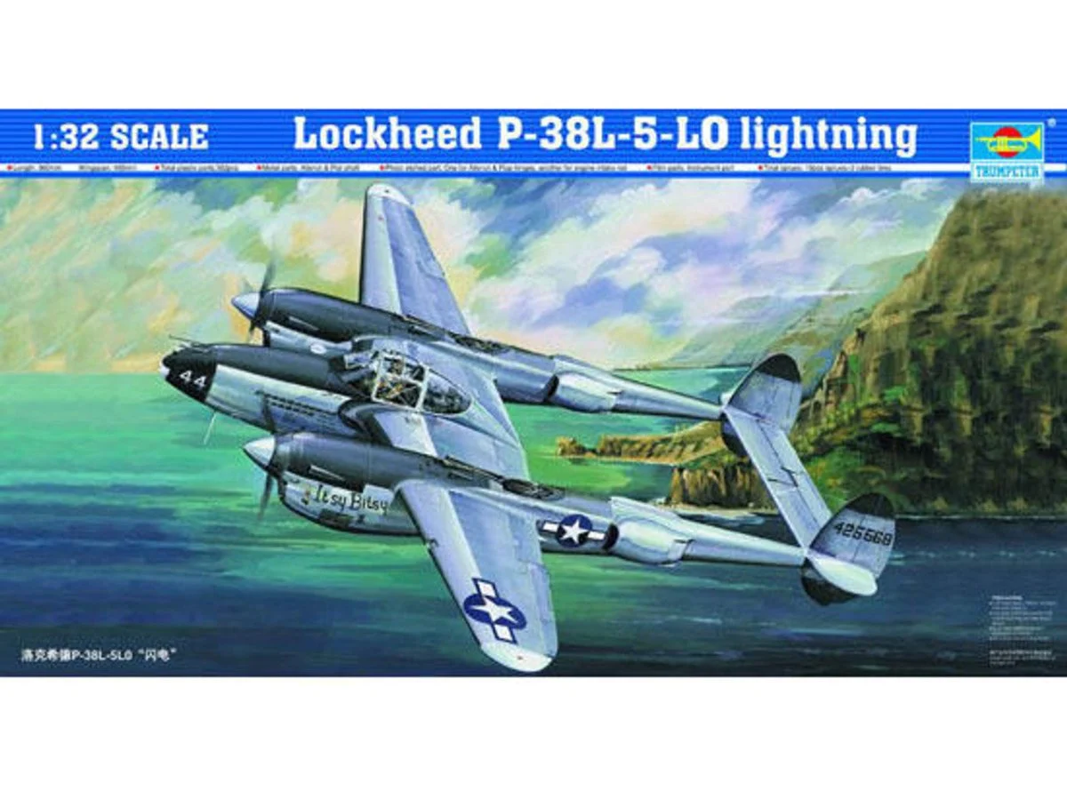 Trumpeter 1/32 Trumpeter P38L-5-LO Lightning Fighter