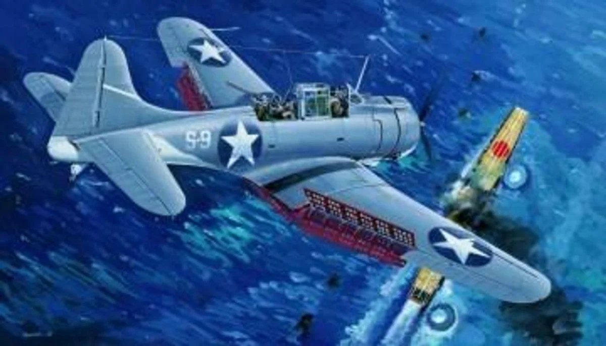 Trumpeter 1/32 Trumpeter SBD3 Dauntless Midway US Navy Aircraft