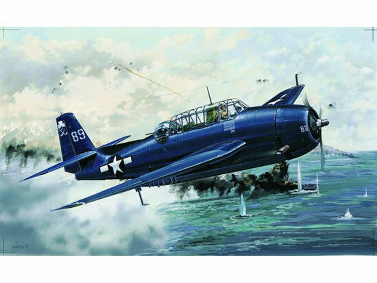 Trumpeter 1/32 Trumpeter TBM 3 Avenger Aircraft
