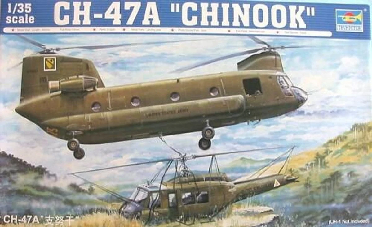 Trumpeter 1/35 Trumpeter CH47A Chinook Helicopter