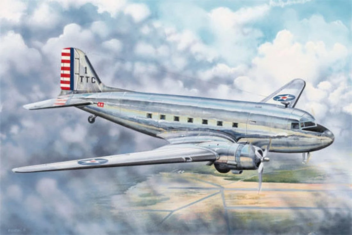 Trumpeter 1/48 Trumpeter C48C Skytrain Transport Aircraft