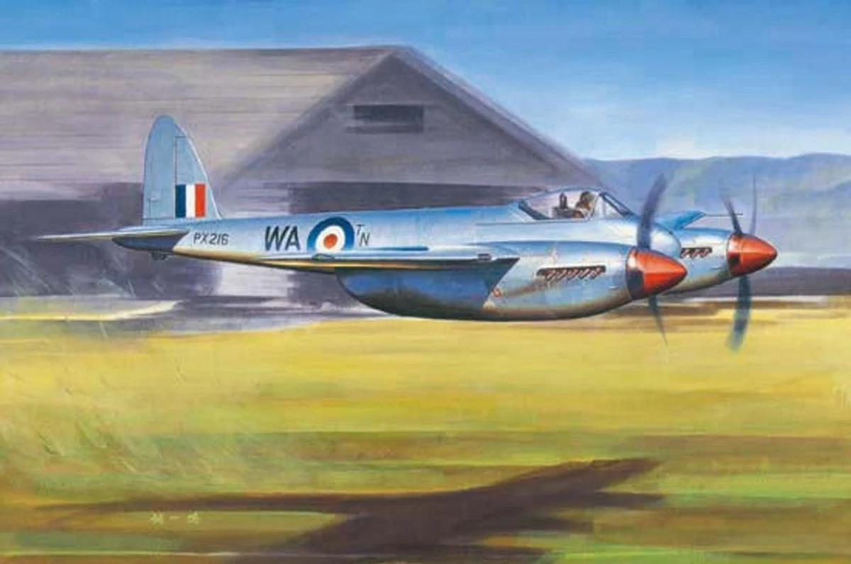 Trumpeter 1/48 Trumpeter DeHavilland Hornet F1 Fighter