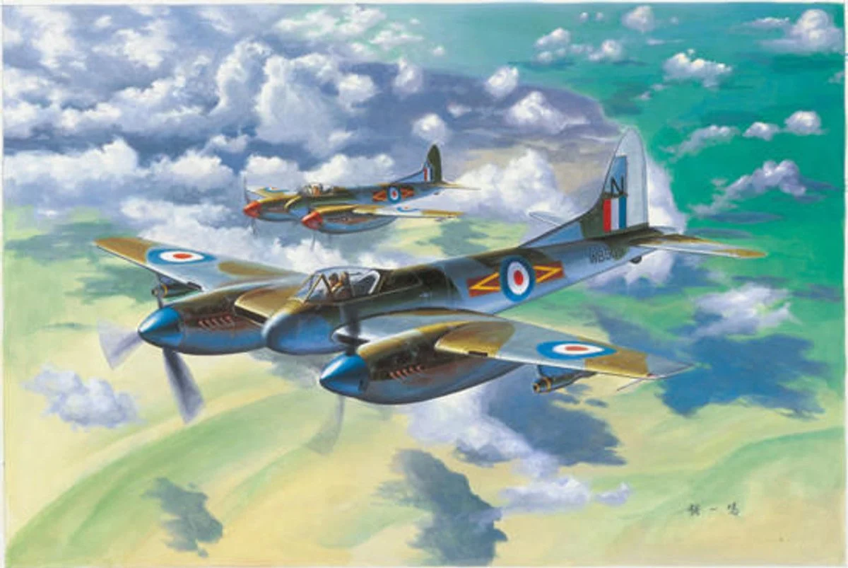 Trumpeter 1/48 Trumpeter DeHavilland Hornet F3 Fighter