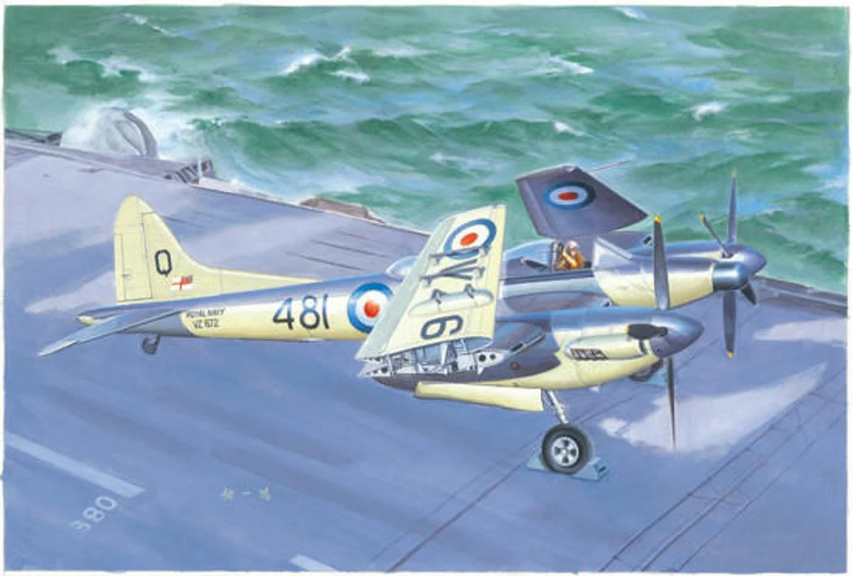 Trumpeter 1/48 Trumpeter DeHavilland Sea Hornet NF21 Fighter