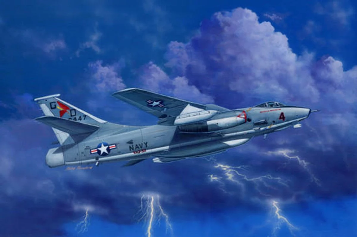 Trumpeter 1/48 Trumpeter ERA3B Skywarrior Strategic Bomber