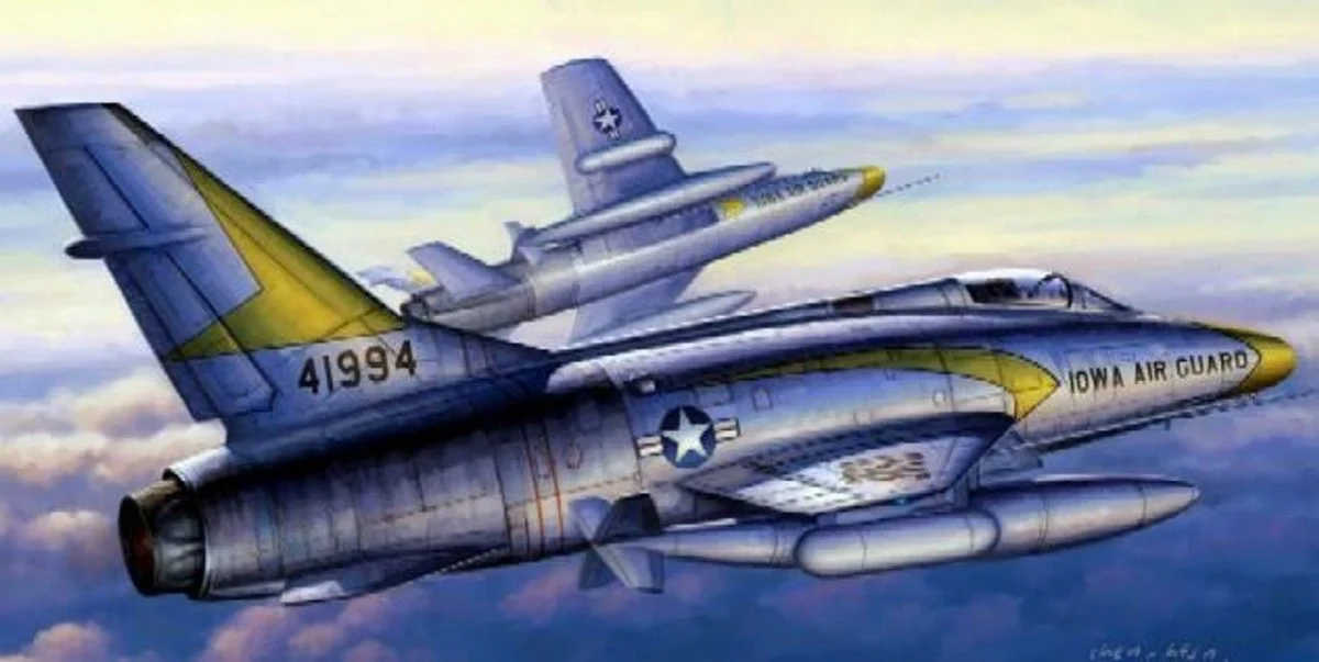 Trumpeter 1/48 Trumpeter F100C Super Sabre Fighter