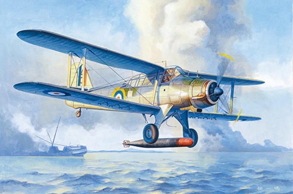Trumpeter 1/48 Trumpeter Fairey Albacore Torpedo Bomber BiPlane