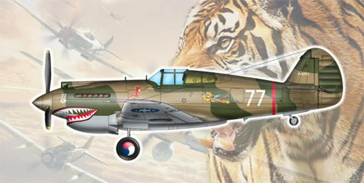 Trumpeter 1/48 Trumpeter H81A2 (AVG) P40 Variant Aircraft