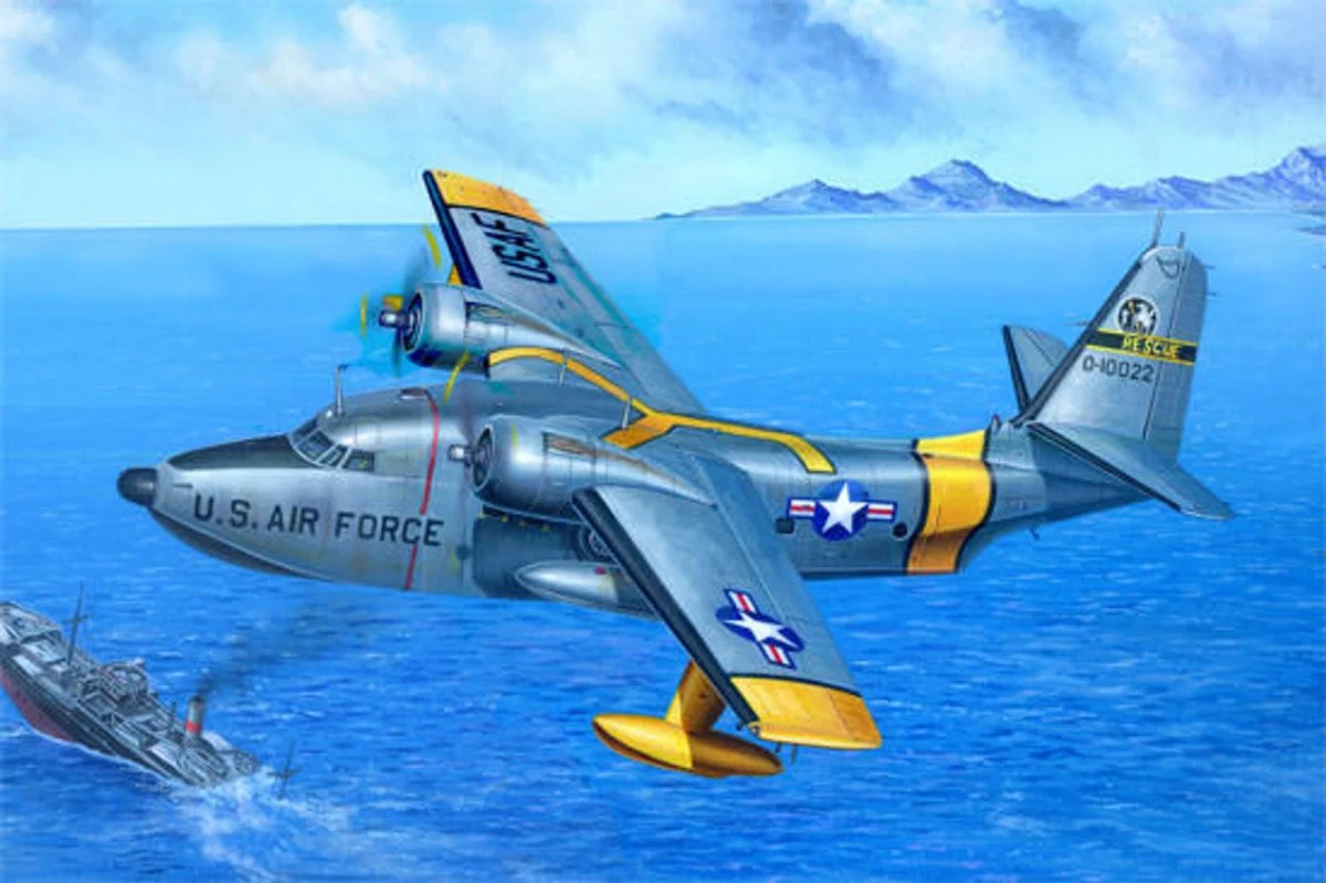 Trumpeter 1/48 Trumpeter HU16A Albatross USAF Amphibian Aircraft