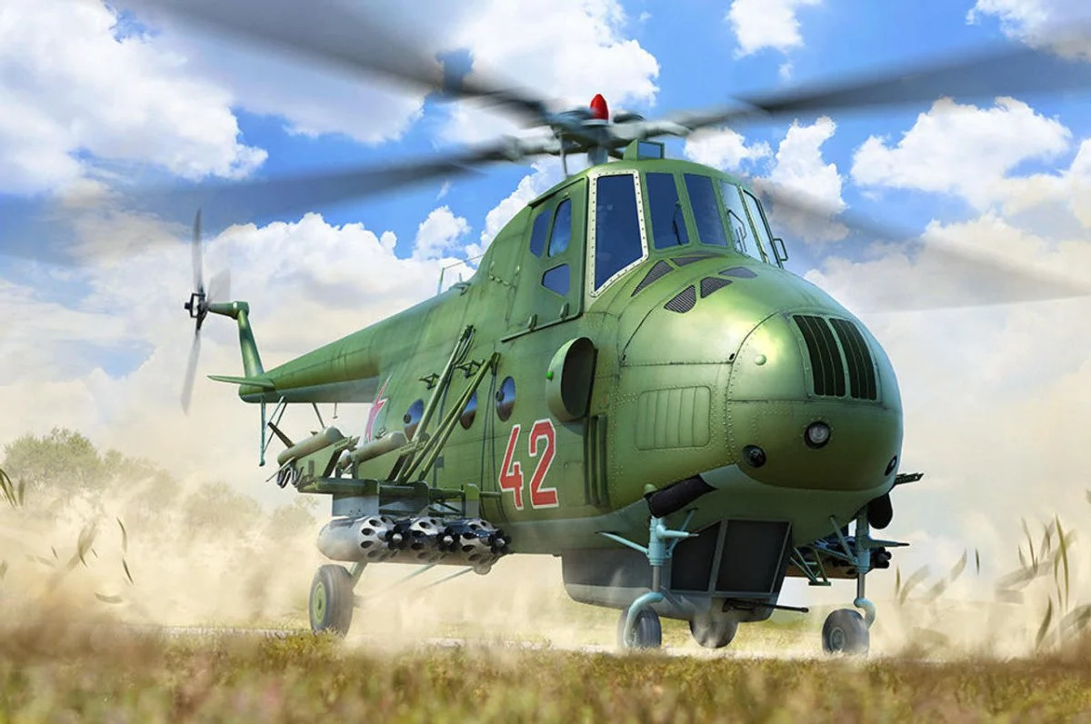 Trumpeter 1/48 Trumpeter Mi-4AV Hound Helicopter Plastic Model Kit