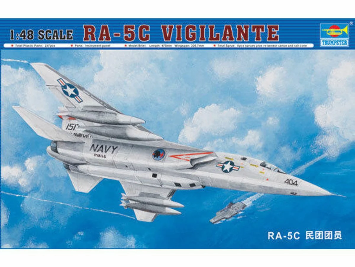 Trumpeter 1/48 Trumpeter RA5C Vigilante Aircraft