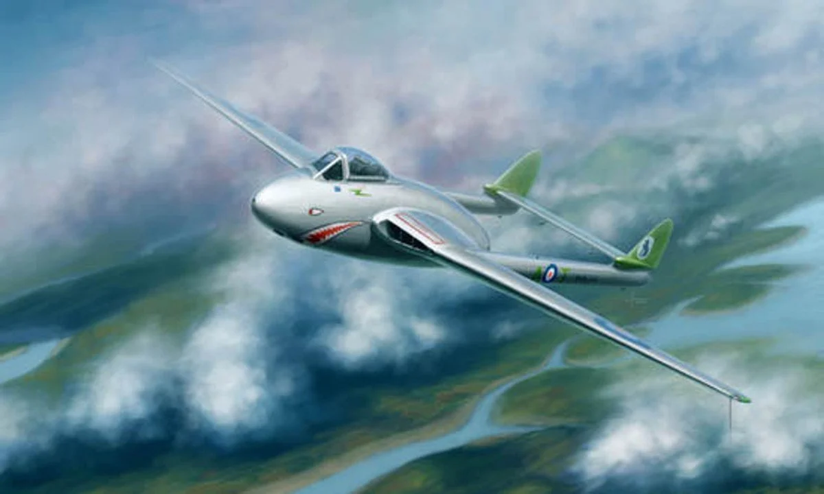 Trumpeter 1/48 Trumpeter Vampire FB Mk 5 British Fighter