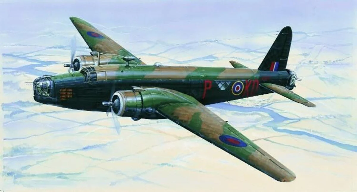 Trumpeter 1/48 Trumpeter Vickers Wellington Mk III British Bomber