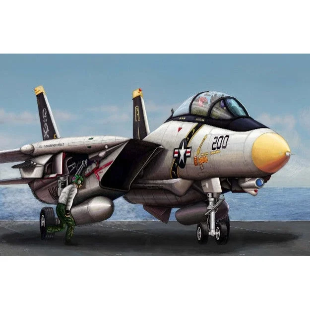 Trumpeter 1/144 F14A Tomcat Fighter - Trumpeter Scale Models
