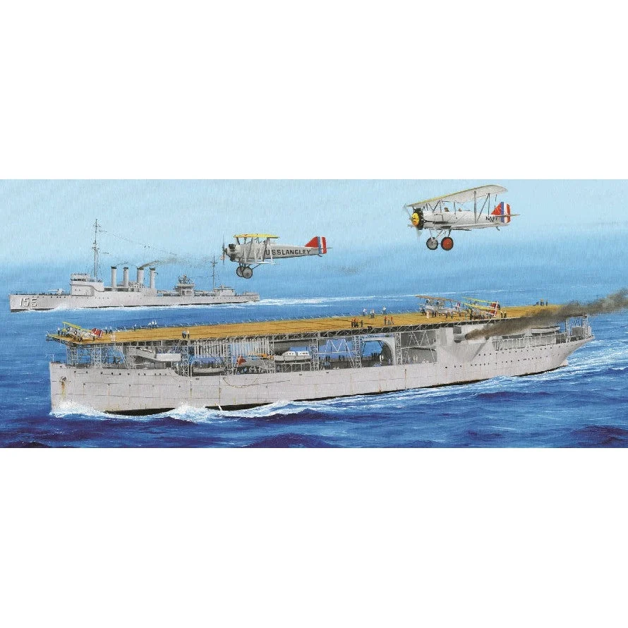 Trumpeter 1/350 USS Langley CV1 Aircraft Carrier - Trumpeter Scale Models