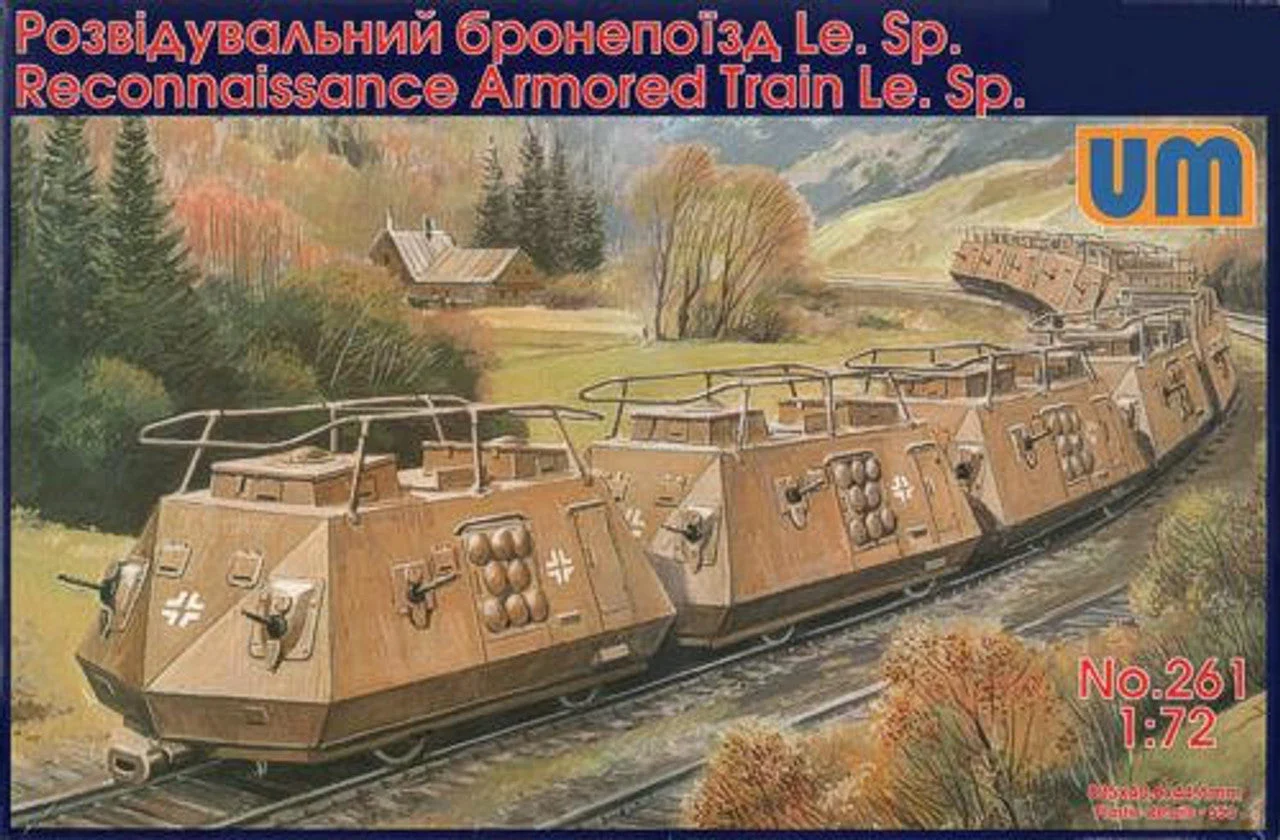 Uni Model 1/72 Uni Model Reconnaissance armored train Le.Sp