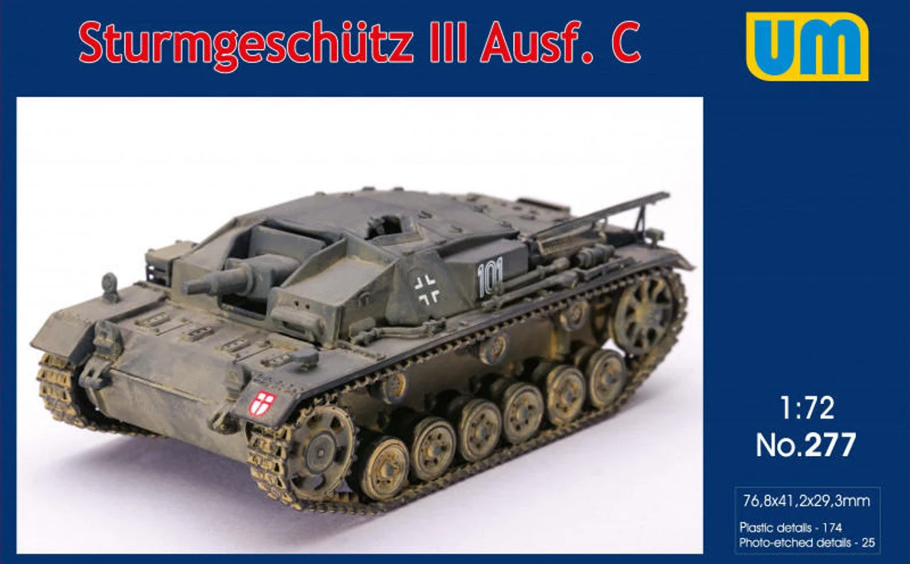 Uni Model 1/72 Uni Model Sturmgeschutz III Ausf C
