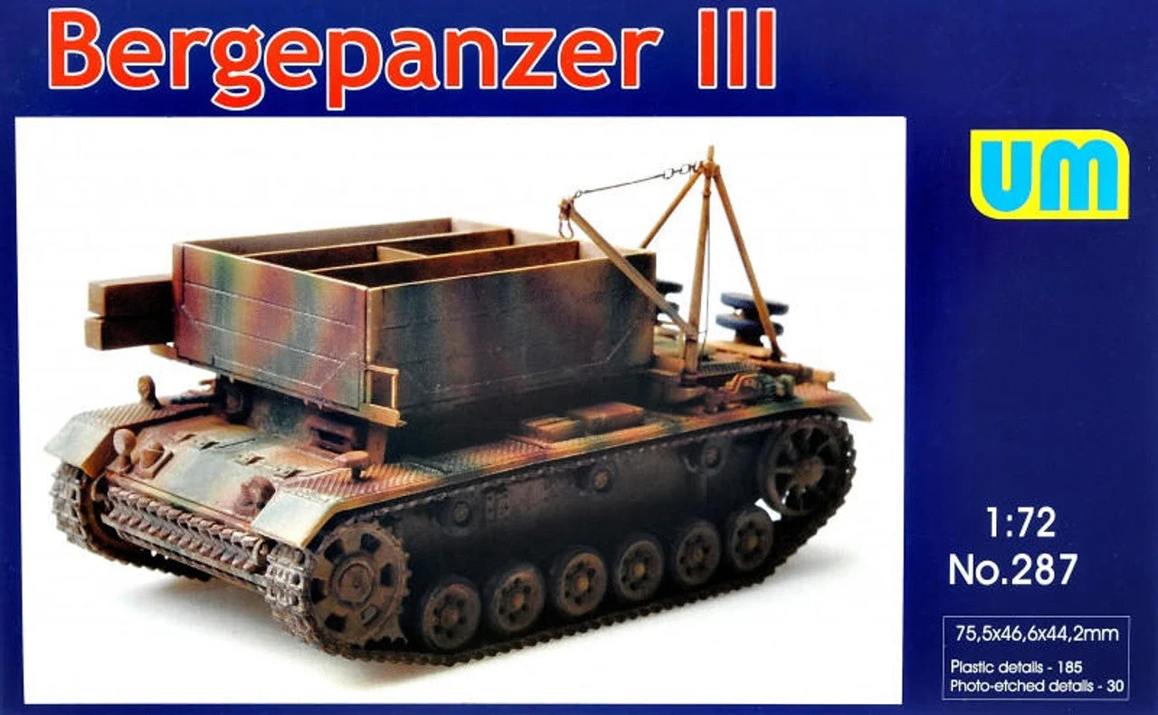 Uni Model 1/72 Uni Model Bergepanzer III