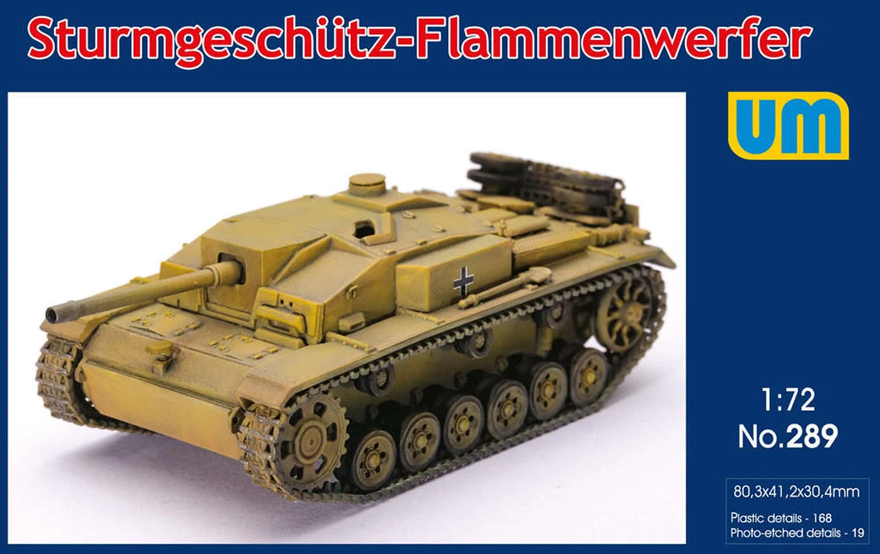 Uni Model 1/72 Uni Model Sturmgeschutz Flammenwerfer
