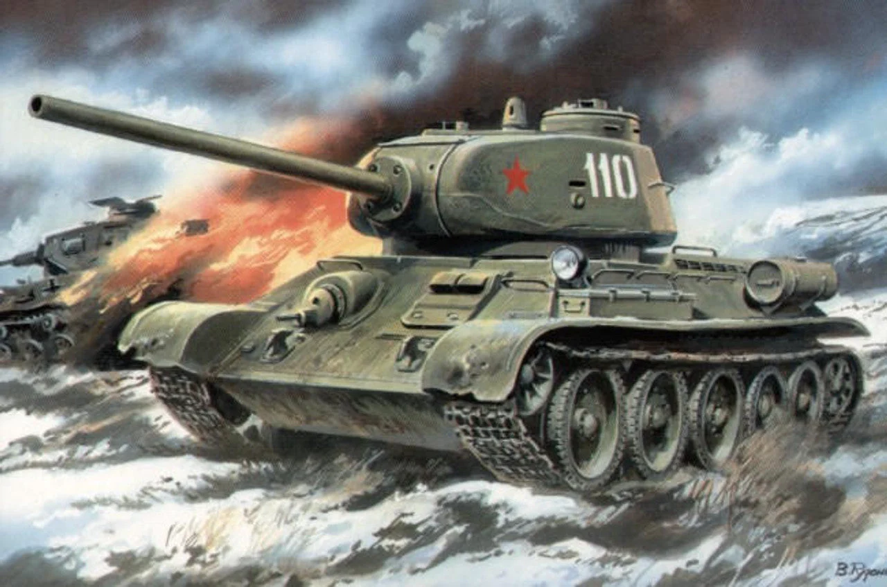 Uni Model 1/72 Uni Model Soviet tank T-34/85 (1944)