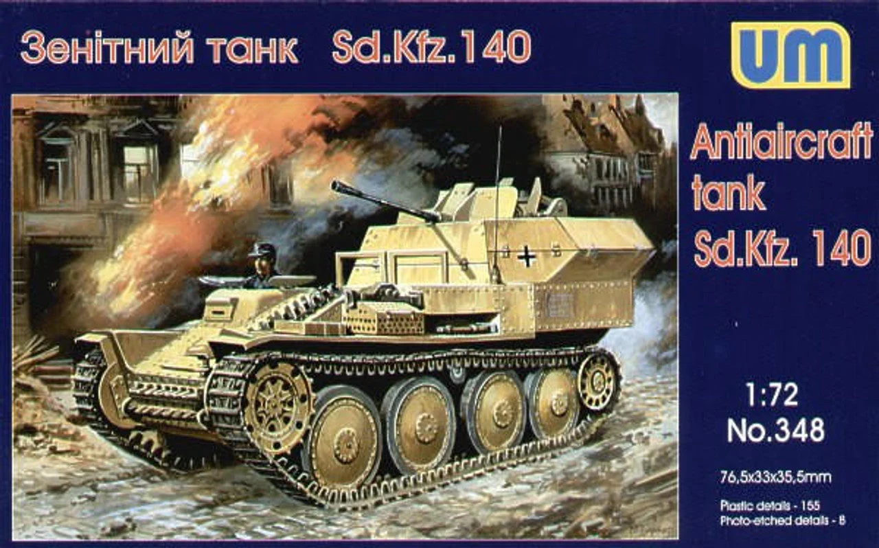 Uni Model 1/72 Uni Model Antiaircraft Sd. 140