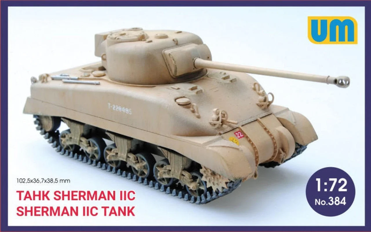 Uni Model 1/72 Uni Model Medium tank Sherman IIC