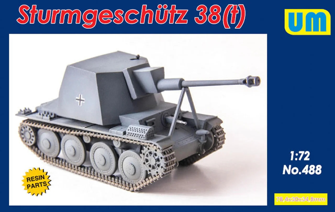 Uni Model 1/72 Uni Model Sturmgeschutz 38(t)