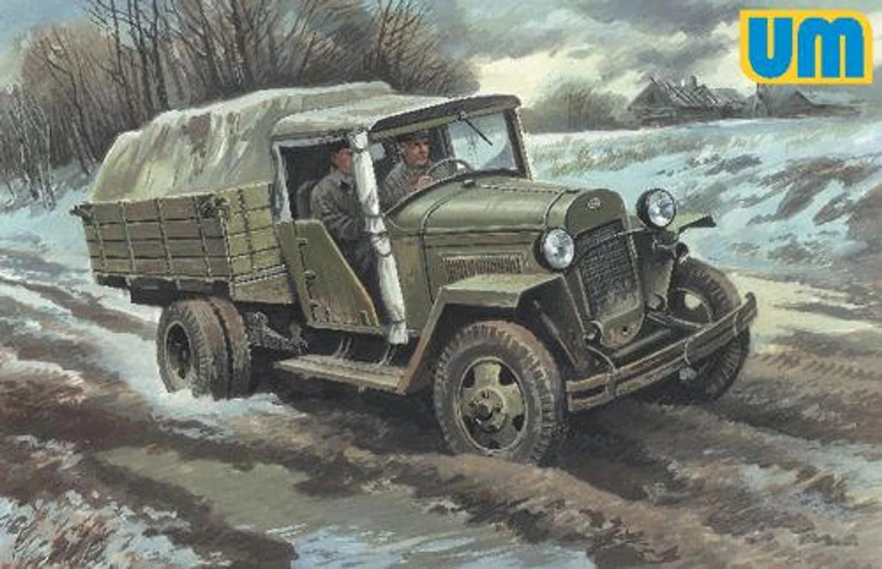 Uni Model 1/48 Uni Model Soviet truck GAZ