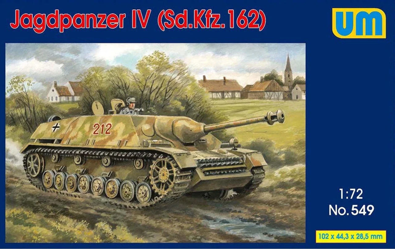 Uni Model 1/72 Uni Model Jagdpanzer IV L/48 (Sd.Kfz. 162)