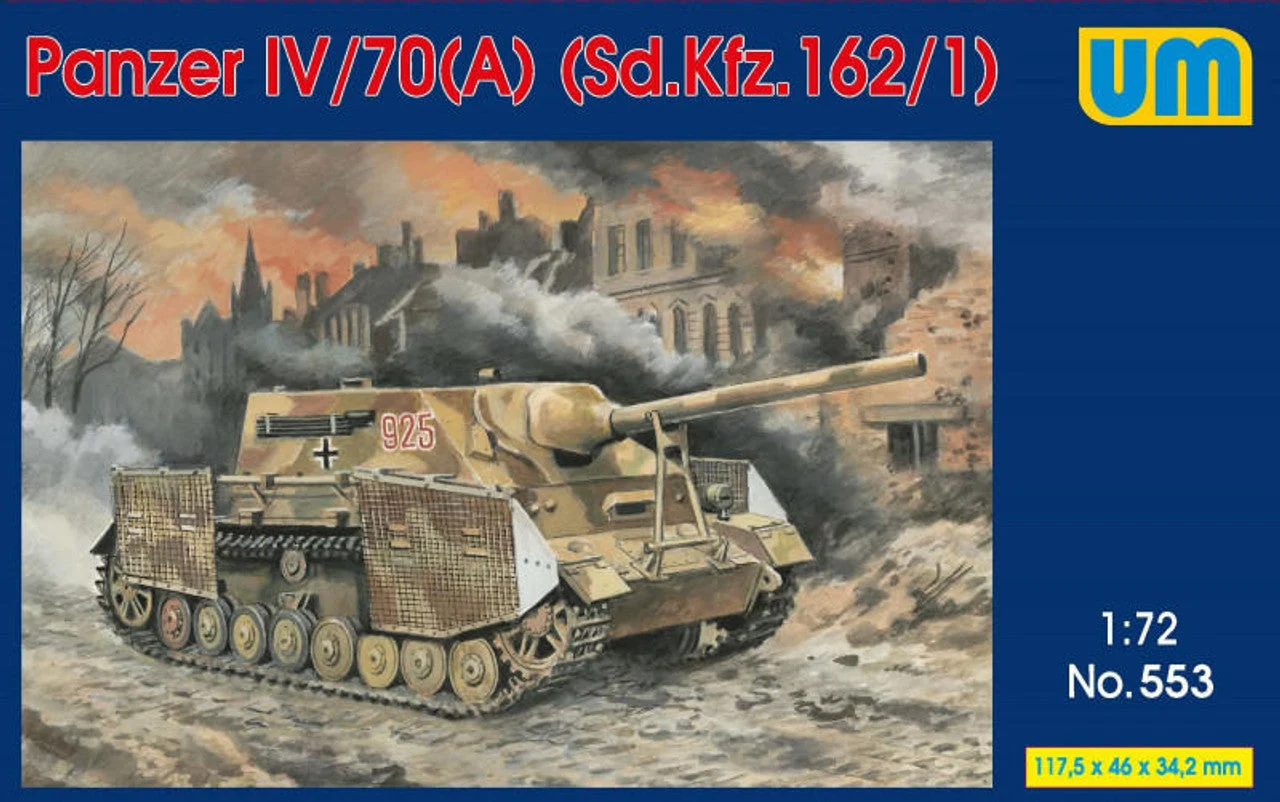 Uni Model 1/72 Uni Model Panzer IV /70(A) Sd.Kfz.162/1