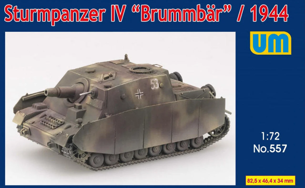 Uni Model 1/72 Uni Model Sturmpanzer IV Brummbar /1944