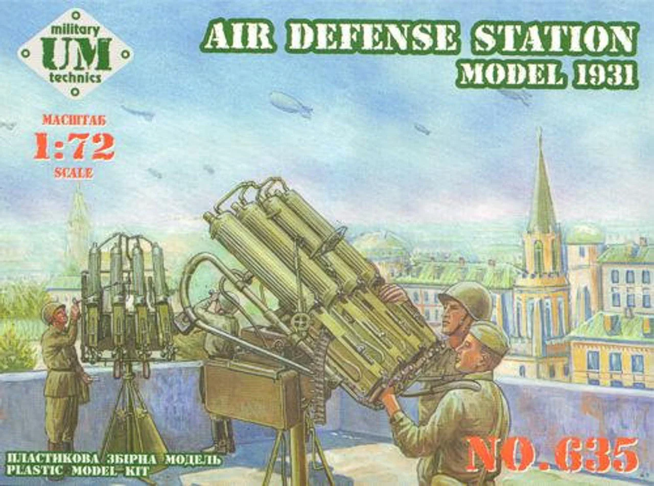 Uni Model 1/72 Uni Model Air Defense station model 1931