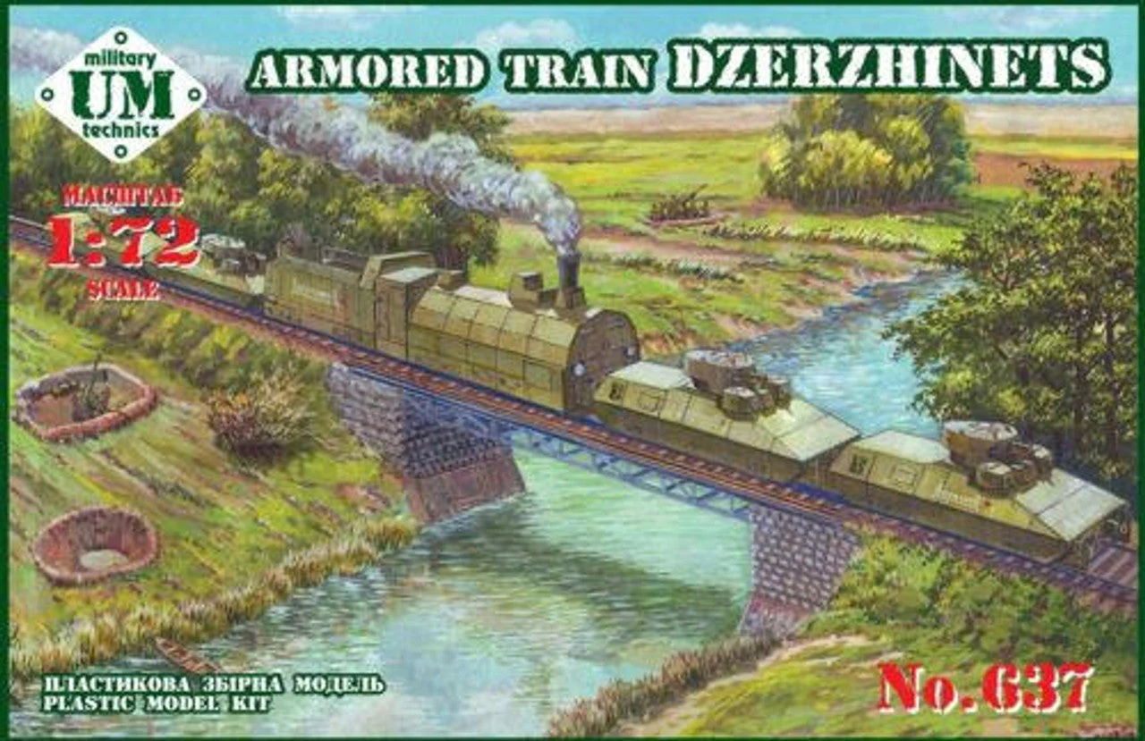 Uni Model 1/72 Uni Model Armored train Dzerzhinets