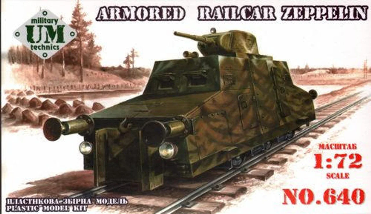 Uni Model 1/72 Uni Model Armored railcar Zeppelin