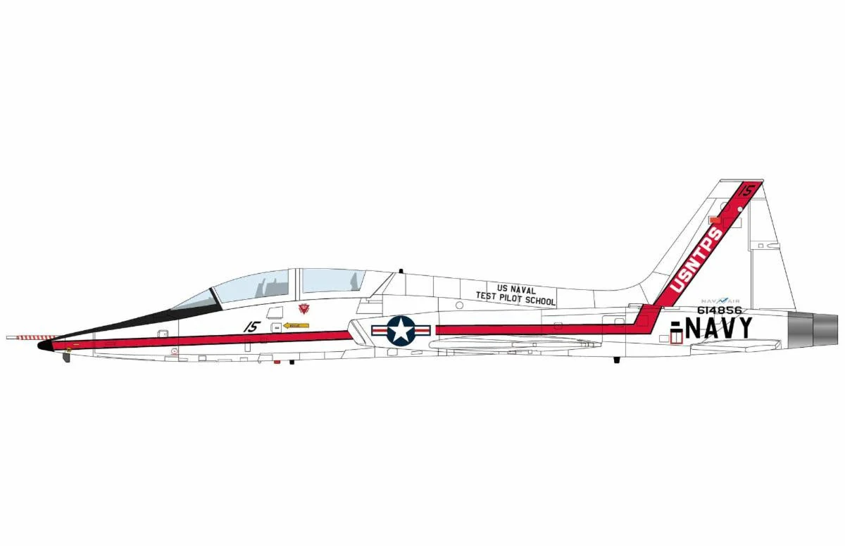 Pre-Order Hobby Master HA5418 1:72 T-38A "USNTPS" 15/61-0856, US Naval Test Pilot School, NAS Patuxent River, Aug 2005