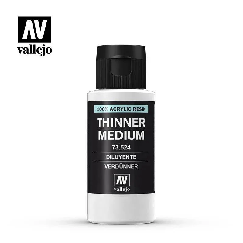 Vallejo Auxiliaries Thinner Medium 60ml