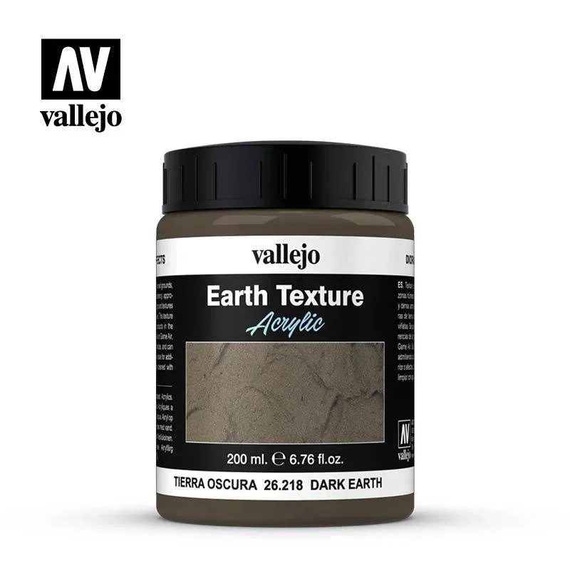 Vallejo Diorama Effects Dark Earth 200ml