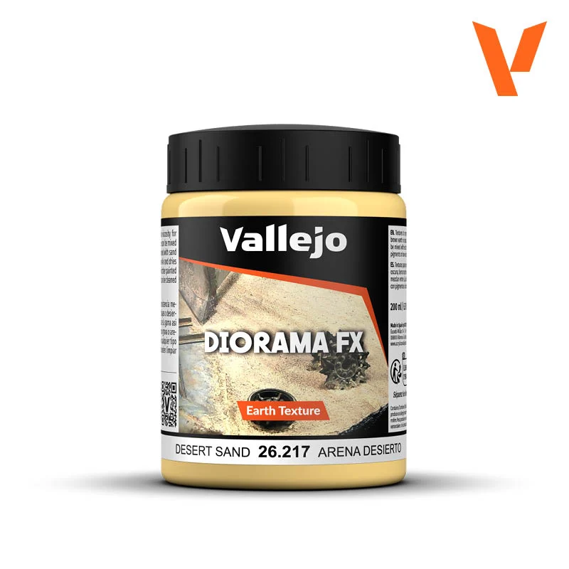 Vallejo Desert Sand Earth Texture Diorama Effect 200ml Bottle