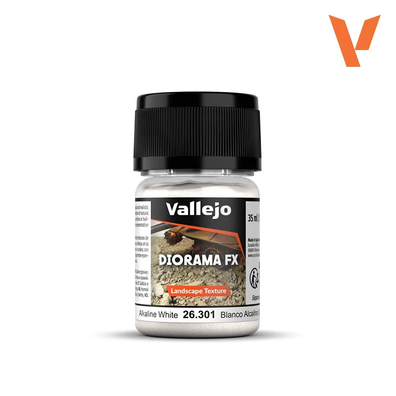 Vallejo Alkaline White 0.5-1 mm 35ml Bottle