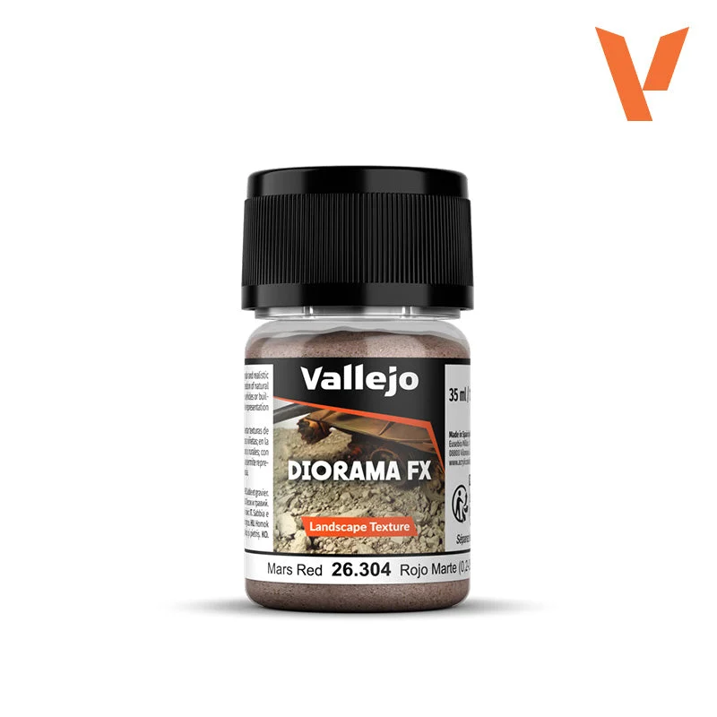 Vallejo Mars Red 0.2-0.6 mm 35ml Bottle