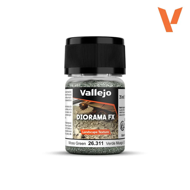 Vallejo Moss Green 0.5-2 mm 35ml Bottle