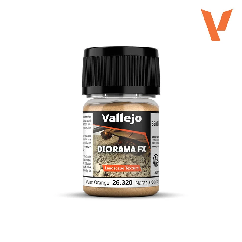 Vallejo Warm Orange 0.1-1 mm 35ml Bottle