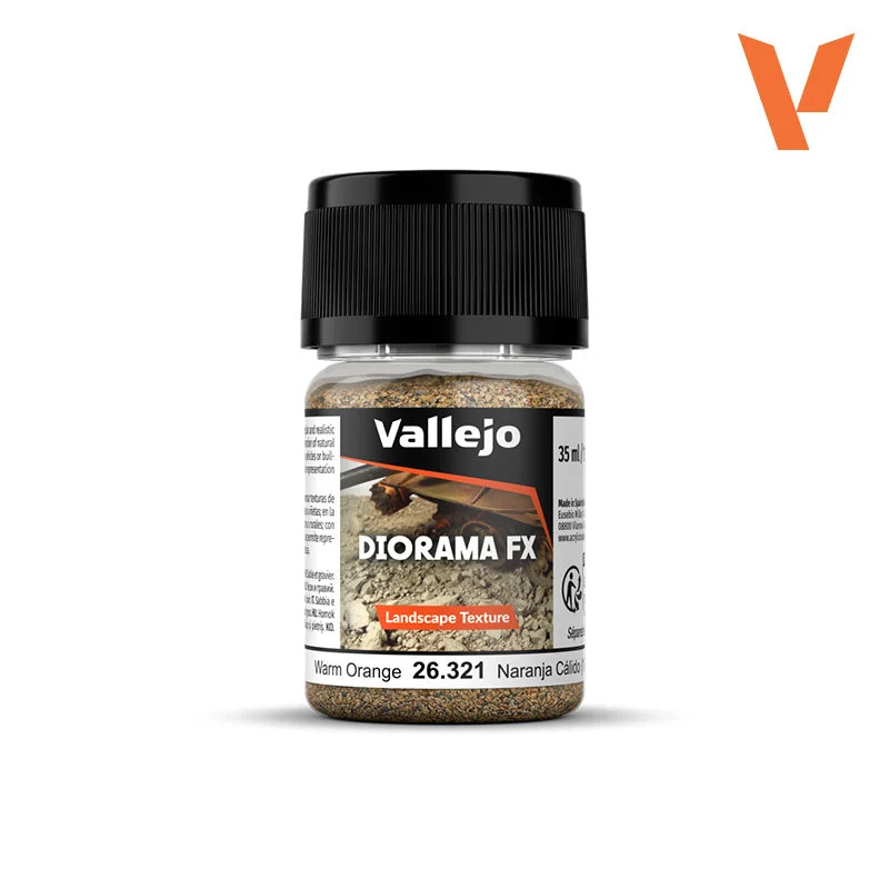 Vallejo Warm Orange 1-2 mm 35ml Bottle