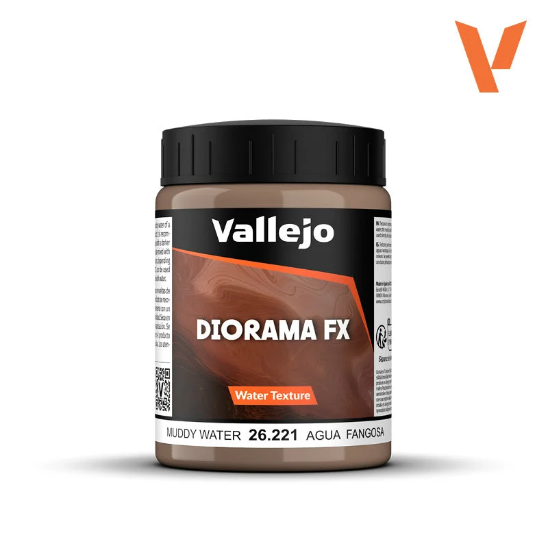 Vallejo Muddy Water Texture Diorama Effect 200ml Bottle