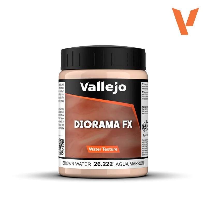 Vallejo Brown Water Texture Diorama Effect 200ml Bottle