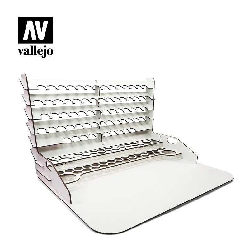 Vallejo 50x37cm Paint Display and Workstation with Vertical Storage - 26014