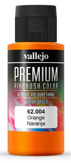 Vallejo Premium Airbrush Color Orange 60ml 62004
