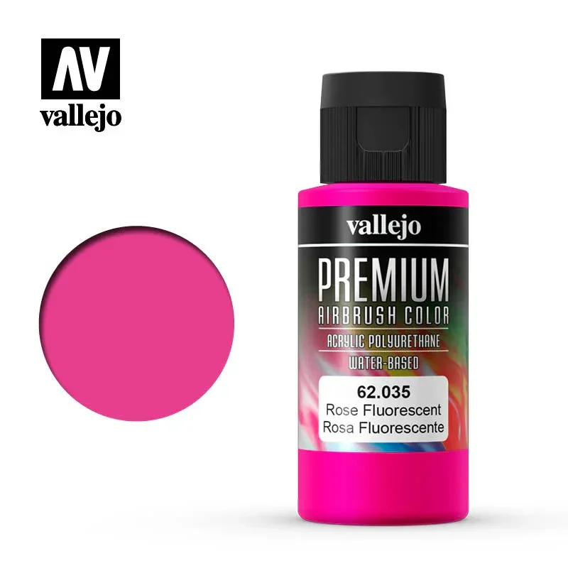 Vallejo 60ml Fluorescent Rose - 62035